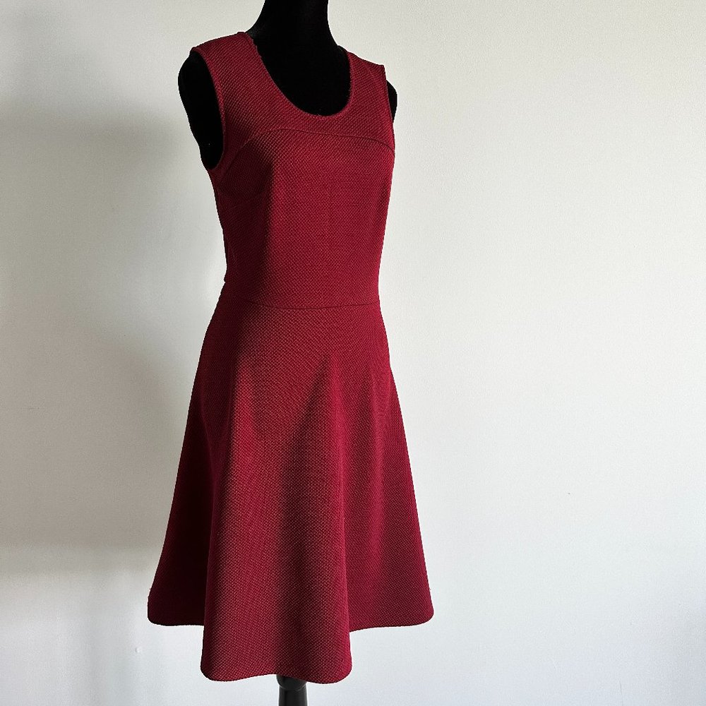 Maroon Marona  Knit A-Line Dress from Target